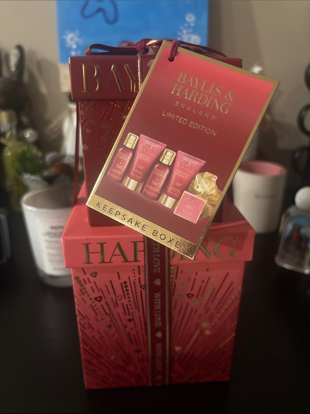Baylis & Harding Limited Edition Women’s Midnight Cherry Gift Set 🍒